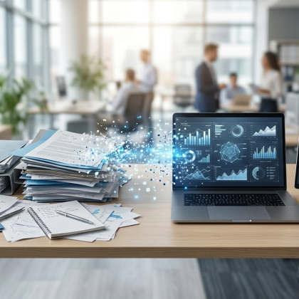 Nová agenda od začátku digitálně - ilustrační obrázek